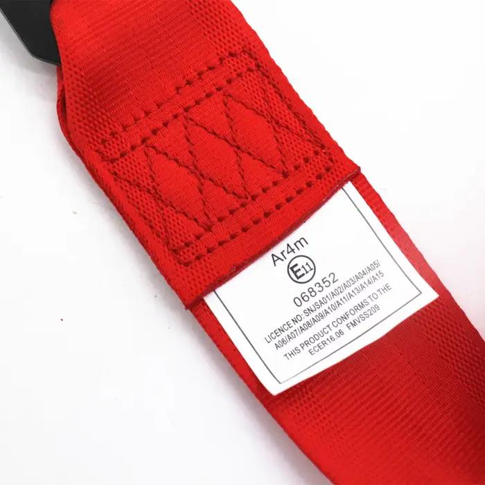 Ceinture de Sécurité Rétractable pour Automobile à Verrouillage d’Urgence, Certification CE, Pièces