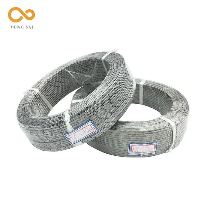 10M 20M 50m 100m K J PT100 Type 0-800 degrés 600 ℃ Fil blindé de compensation de ligne de mesure d