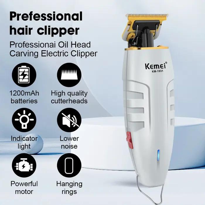 KEMEI machine de coupe de cheveux tondeuse électrique professionnelle KM-1931 machines de barbier sa