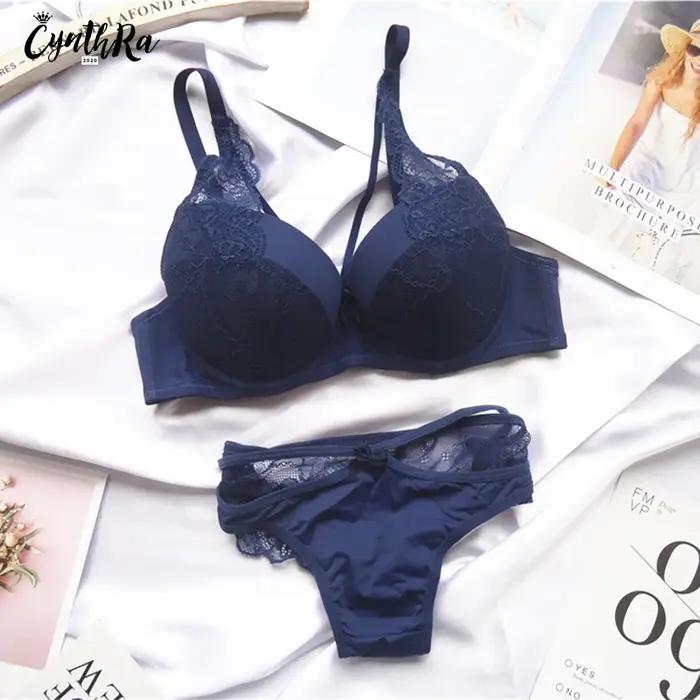 Sous-vêtements pour femmes Sexy dentelle Push Up Bralette Section respirant femme grand ensemble