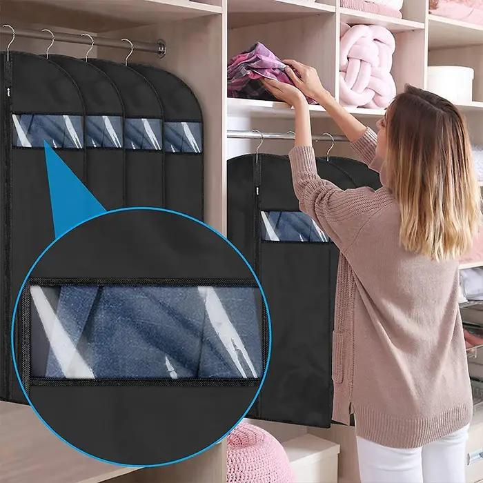 Housses anti-poussière imperméables pour vêtements