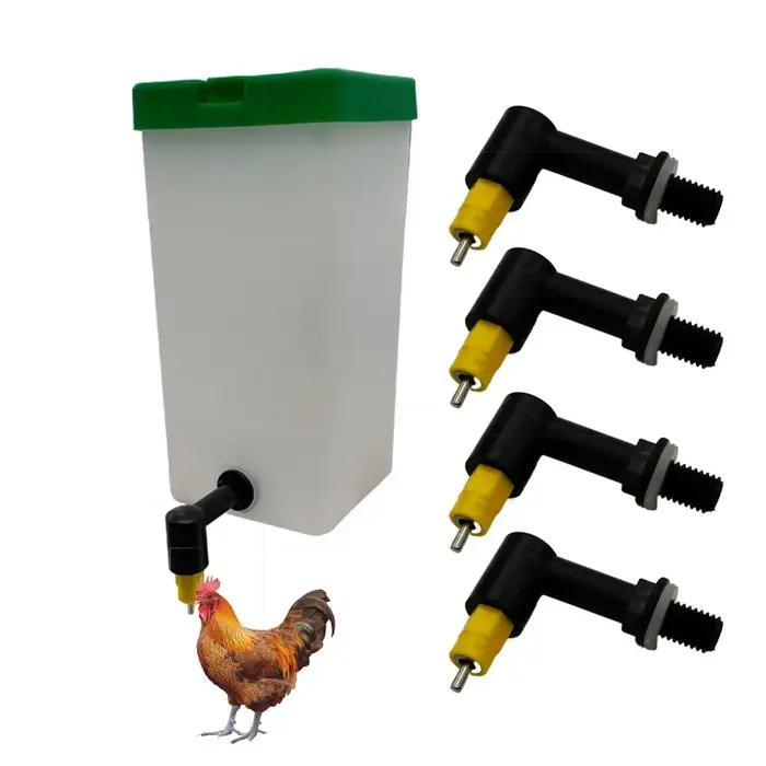 2/4/6 pièces abreuvoir pour poulets abreuvoirs caille poussins dinde canards volaille abreuvoir mame