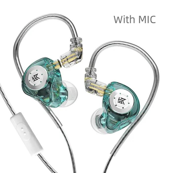 KZ EDX Pro écouteurs dynamique dans l'oreille moniteur HiFi filaire casque basse stéréo jeu musique bouchons d'oreilles