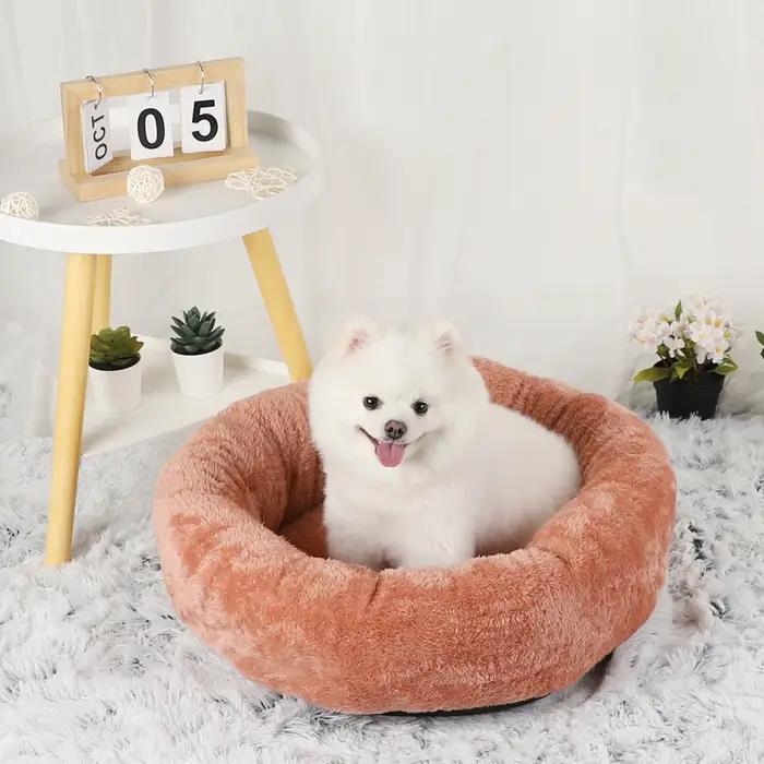 Coussin moelleux lavable pour animaux de compagnie