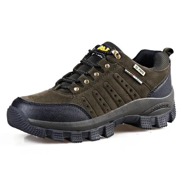 Chaussures de randonnée HIKEUP en microfibre respirante pour homme et femme, idéales pour le trekking, la chasse et le sport de plein air