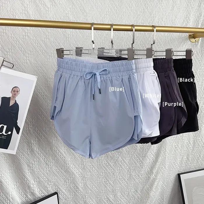 Shorts de sport de yoga taille haute pour femmes, shorts athlétiques respirants à séchage rapide, do