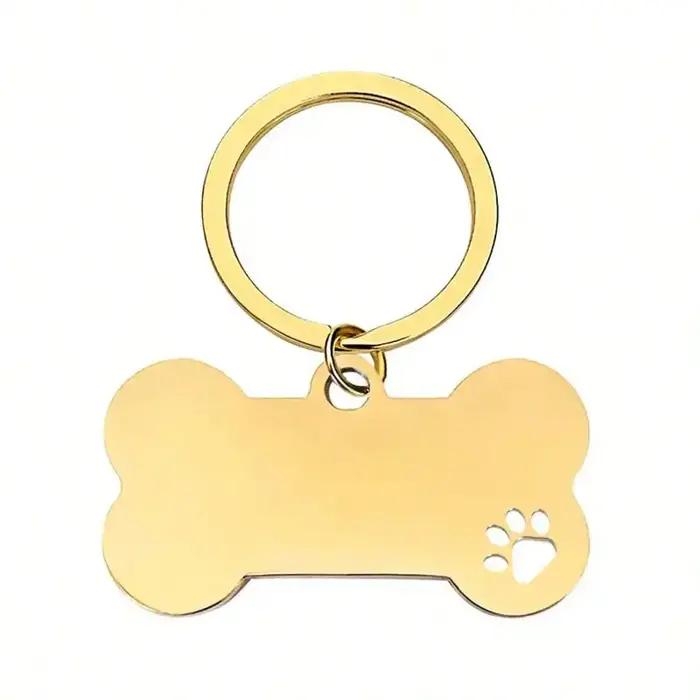 Plaque d'identification pour chien gravée au laser