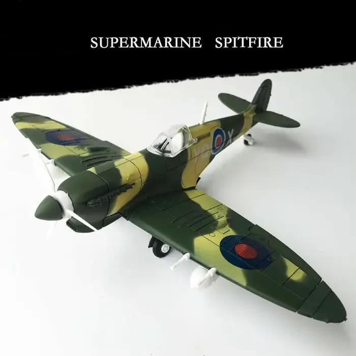 Modèle d'avion Spitfire de la Seconde Guerre mondiale 1/48 pour collectionneurs et amateurs d'histoire occasions spéciales