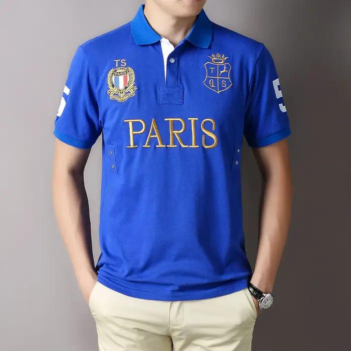 Polo de Styliste à Manches Courtes pour Homme