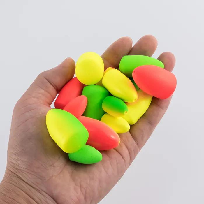 10/30 pièces pêche mousse flotteur Bobber bouée eau salée pour la pêche à la mouche Pompano plate-fo