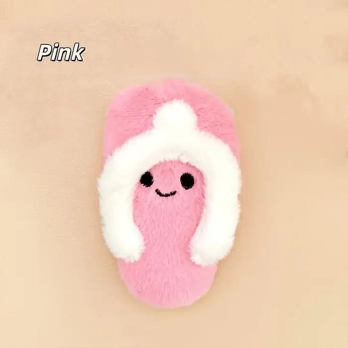 Pantoufle dentaire en mélange de polyester et polaire pour chiens de toutes races et tailles pour la dentition et l'entraînement