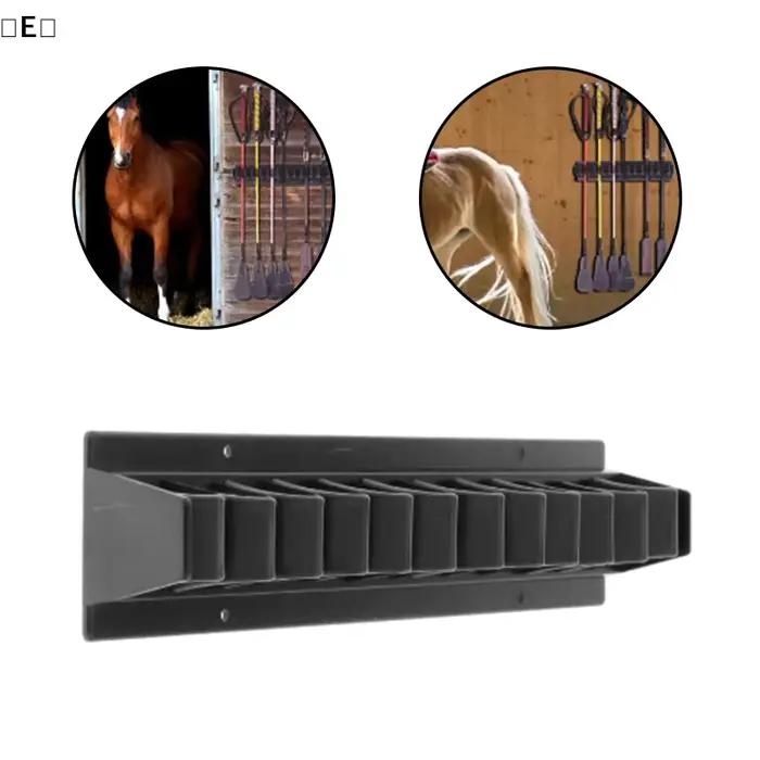 〔E〕Support mural pour fouets d'équitation