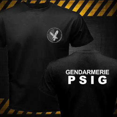 France Gendarmerie PSIG GIGN contre-terroriste Forces spéciales hommes T-shirt