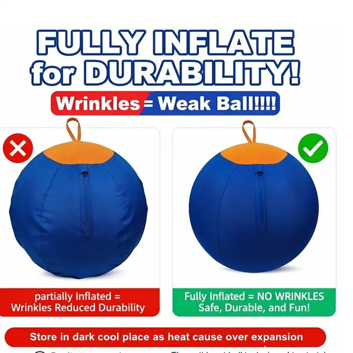 Ballon gonflable de 45 cm pour chien