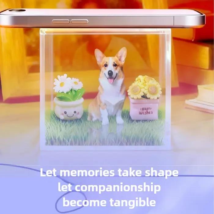 Maison numérique holographique pour animaux de compagnie