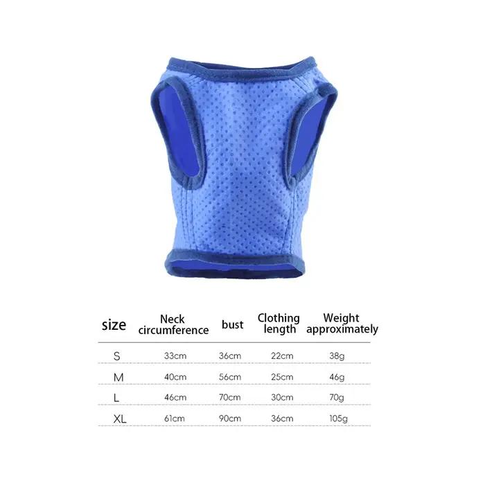 Glaçage rafraîchissant portable pour chien