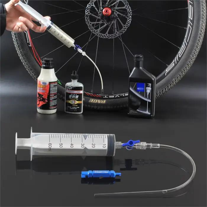 Risque RL225 vélo vélo Tubeless pneu scellant injecteur outil d'injection Schrader Presta Valve noya