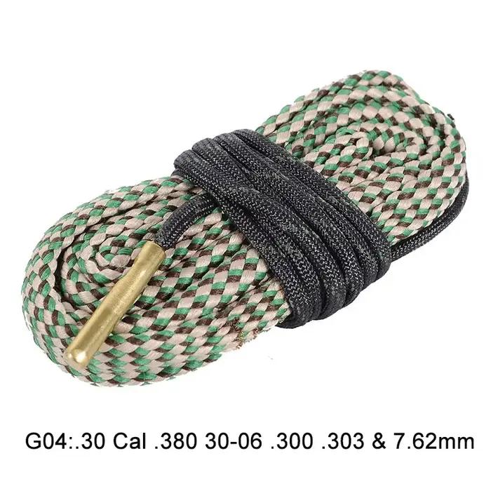 Kit de nettoyage de canon de fusil de chasse avec corde