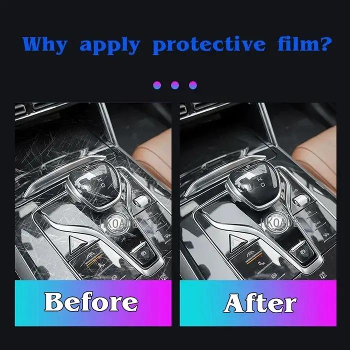 Film de protection anti-rayures en TPU pour Jeep Grand Traffy 2021-2023, console centrale de porte i