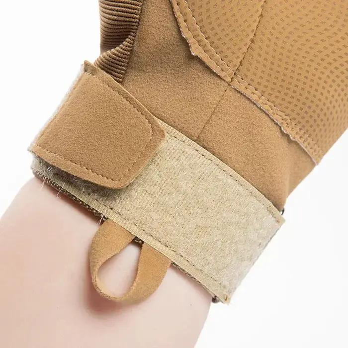 Gants tactiques mi-doigts hommes anti-dérapants - Protection cyclisme et escalade outdoor