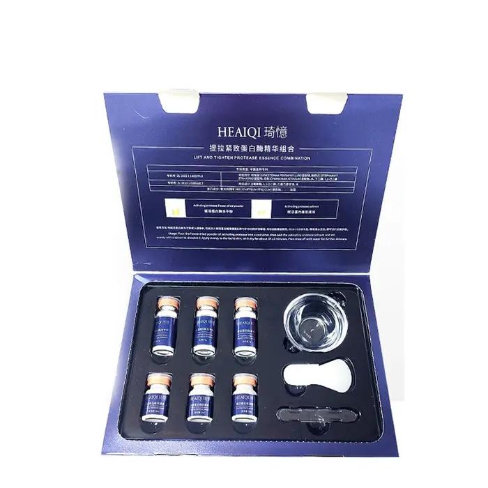 6 flacons/boîte Protease Active PM Lifting raffermissant masque rajeunissant Kit acide hyaluronique collagène blanchissa