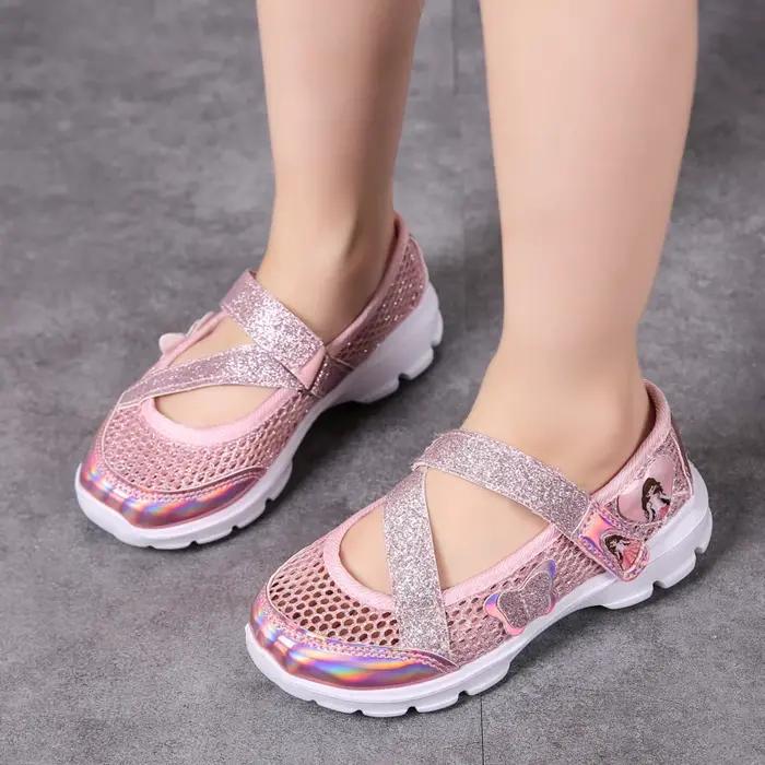 Chaussures de plage non ald pour enfants, sandales pour filles, chaussures décontractées pour enfant