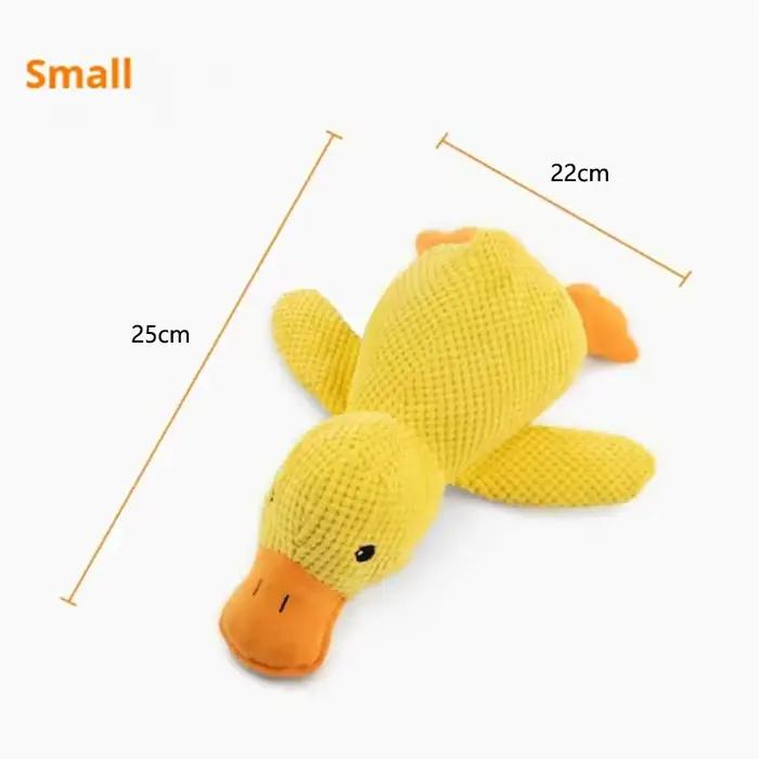 Peluche interactive Hot Dog avec jouets de canard pour soulager l'ennui des petits chiots, poupée en
