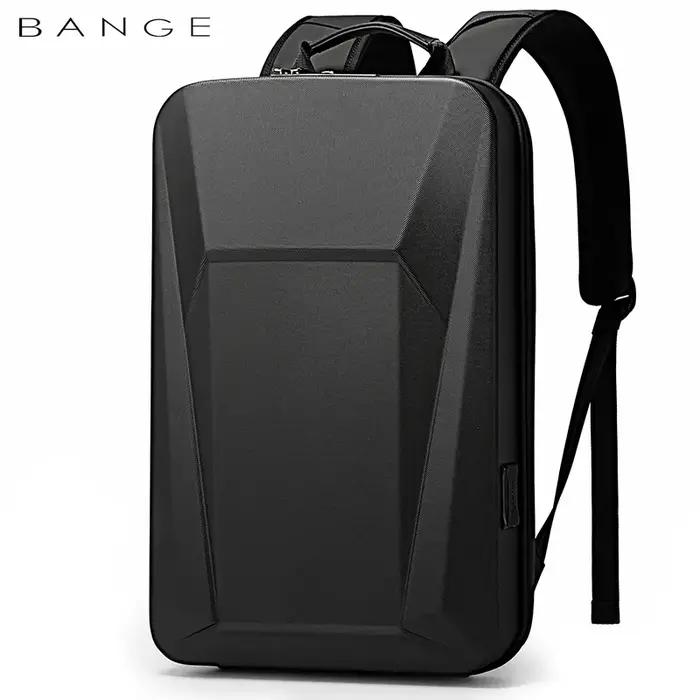 BANGE sac à dos multifonction série coque dure hommes Anti-vol étanche ordinateur portable mâle sac