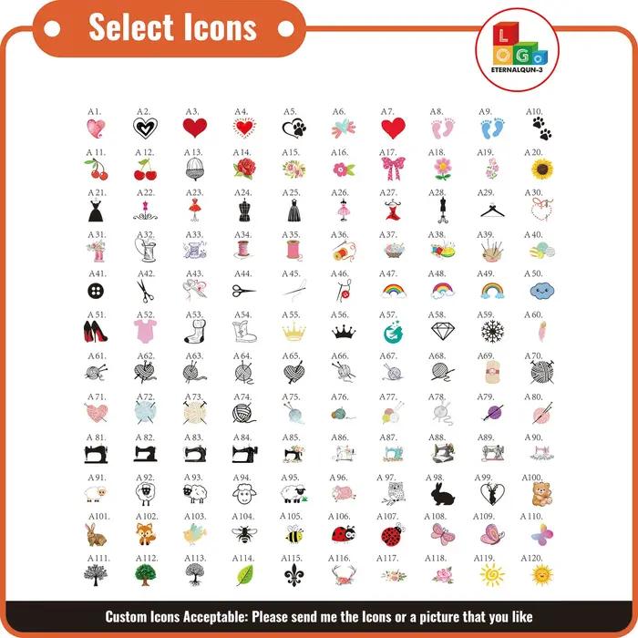 Étiquettes de vêtements personnalisées - Marque personnalisée