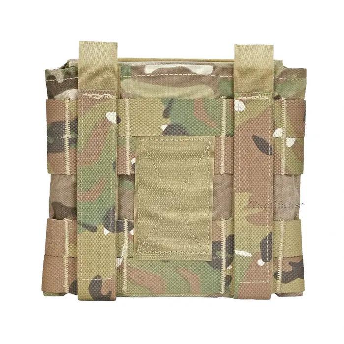 Poche plaque latérale JPC 6x6 ultralégarde pour gilet chasse - Portage armure et accessoires maritime