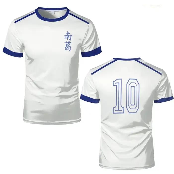 Capitaine graphique t-shirts été hommes Anime Football Club t-shirt 2024 équipe