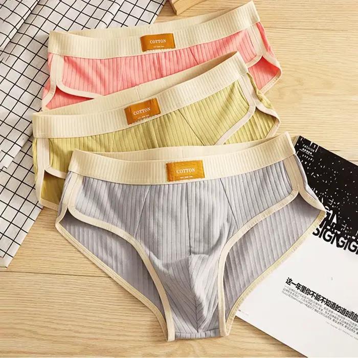 Culotte confortable en coton pour homme sous-vêtement respirant doux sexy design moderne élégant pour homme occasions spéciales