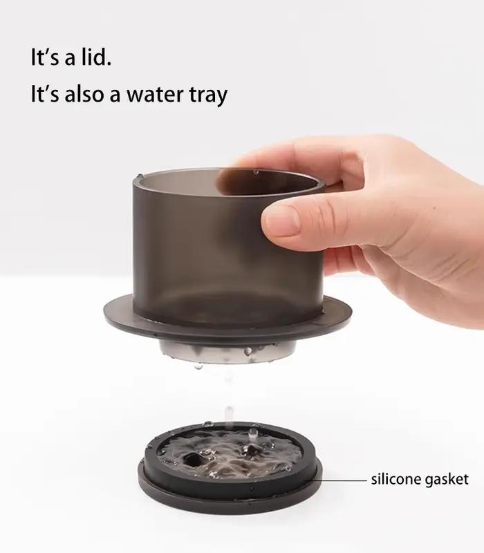 TIMEMORE compte-gouttes d'eau SimpleDrip avec couvercle 13 trous pour une décharge