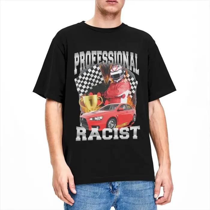 Hommes femmes F1 professionnel Racer t-shirts marchandise drôle course Meme 100% coton T-shirt vêtements amusant