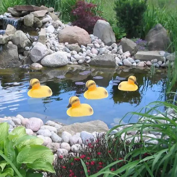 Canards Flottants Mignons en Plastique Educatif pour Jardin, Étang, Piscine et Chasse Occasions Spéciales