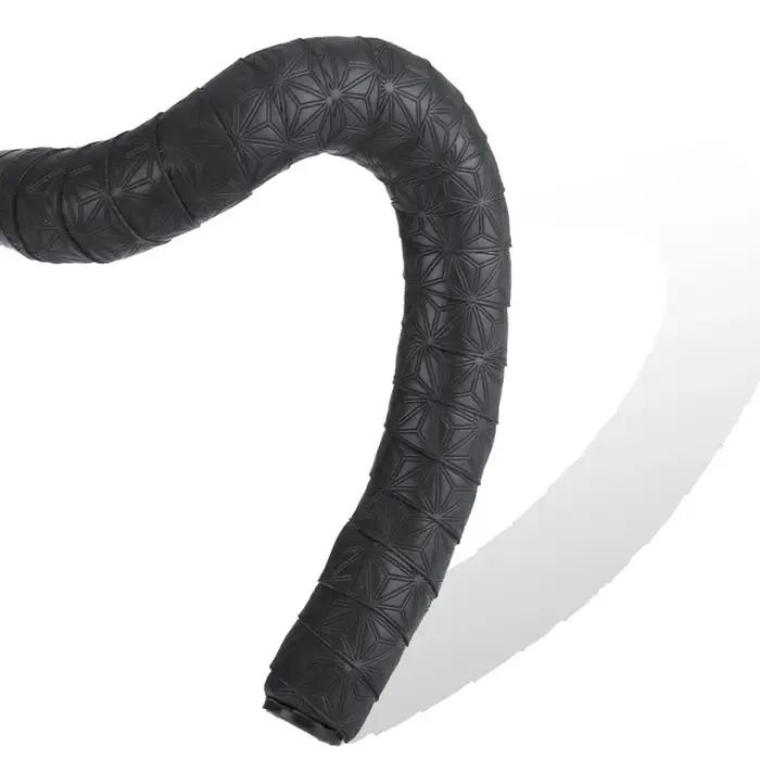 1 paire de ruban de guidon de vélo de route antidérapant, bande de barre de poignée antichoc en PU a