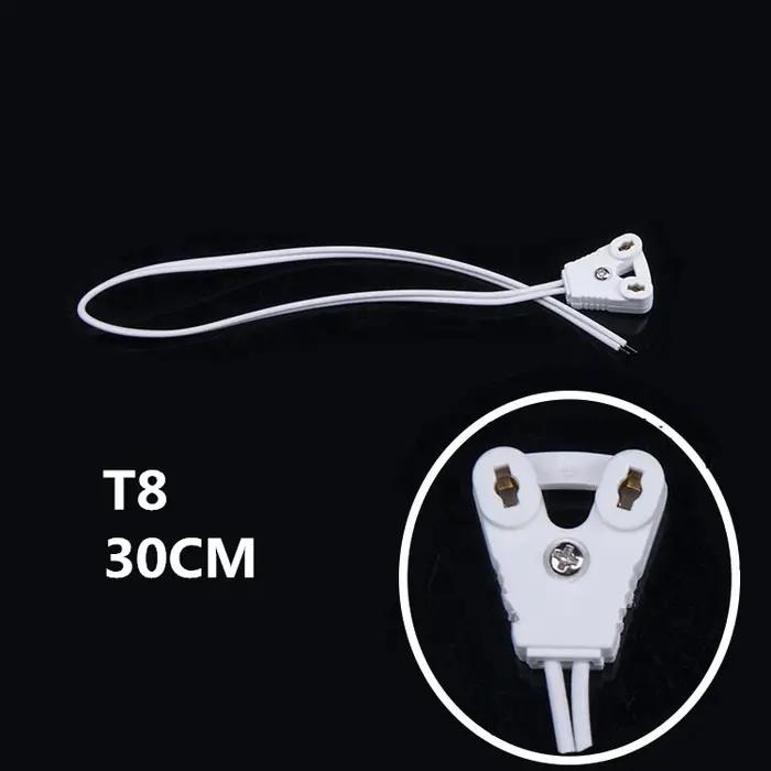 ZHMZH 4 pcs/lot support de lampe T8 boîte à lumière ligne lampes prise