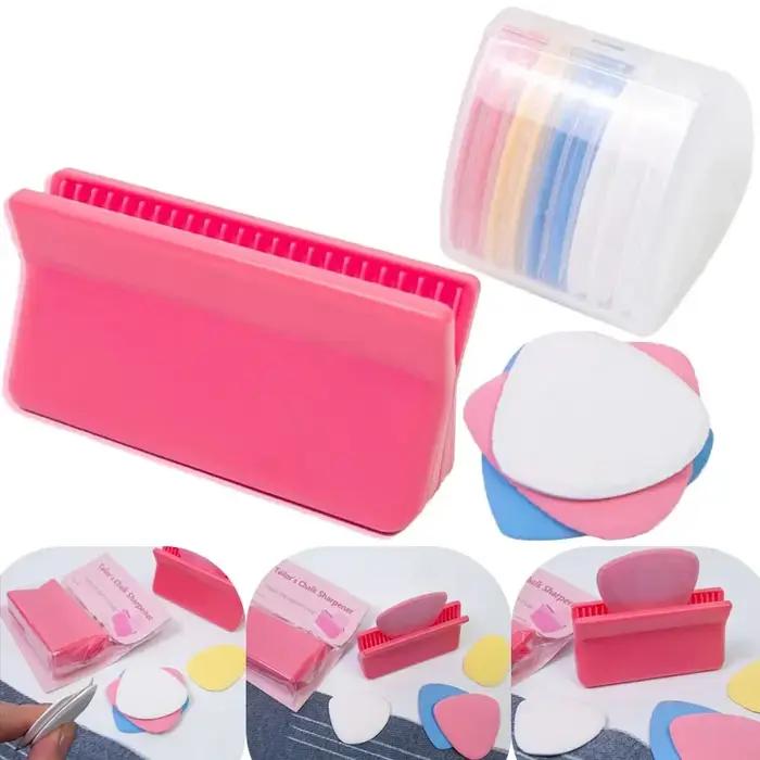 Boîte à outils de couture pour découpe vêtements marquage peinture poudre polissage artisanat création projet spécialisée femme