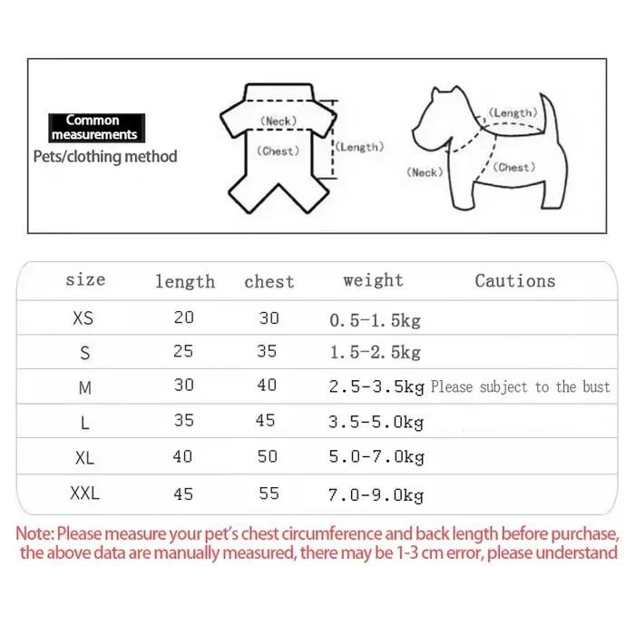 Vêtements pour chiens ours de dessin animé