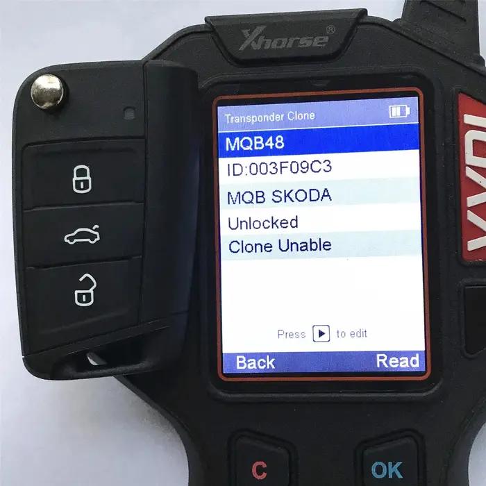 KEYECU OEM Original 5E0 959 752 D pour Skoda Rapid Octavia MK3 2013 + MQB 48 puce 434MHz clé télécom