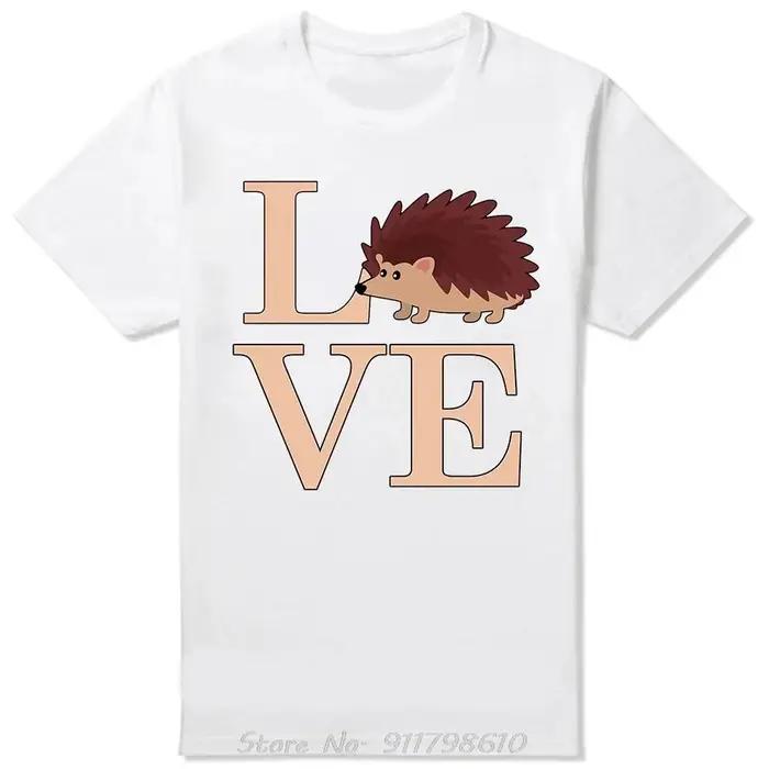Vêtements pour hommes hérissons poche Animal hérisson classique surdimensionné T-shirt été coton
