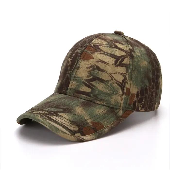 Casquette camouflage personnalisable logo - Snapback ajustable chasse randonnée tactique unisexe
