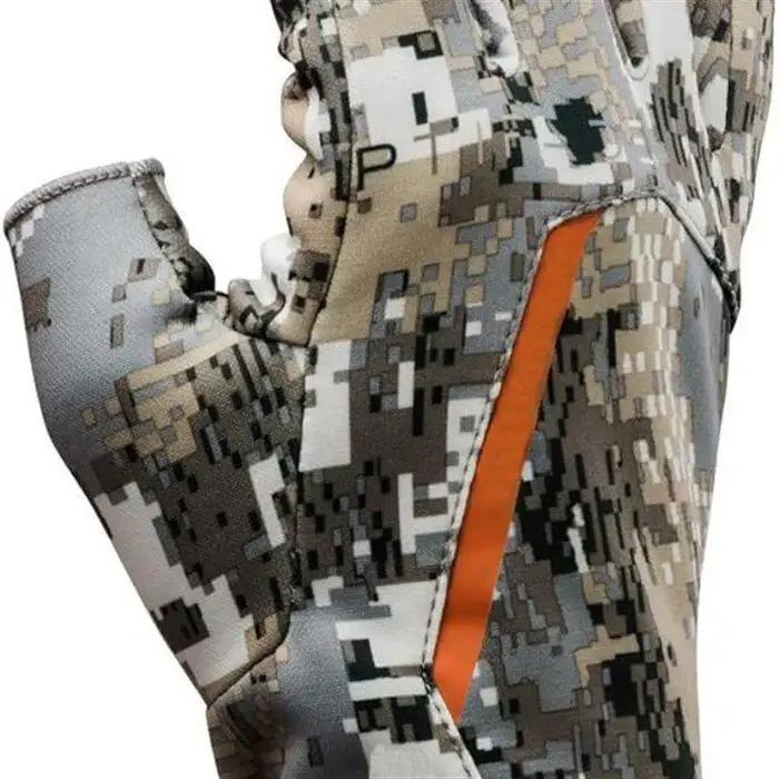 Gants camouflage hiver trois doigts exposés - Antidérapants chasse photo - Protection thermique outdoor