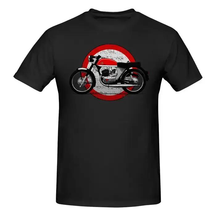 Montesa Motorcycle T-shirt en coton à col rond, chemises personnalisées à manches courtes, vente cha