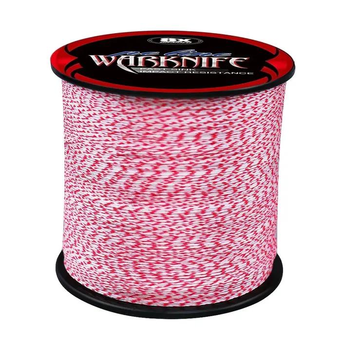 Warknife-Ligne de pêche tressée en PE pour eau salée