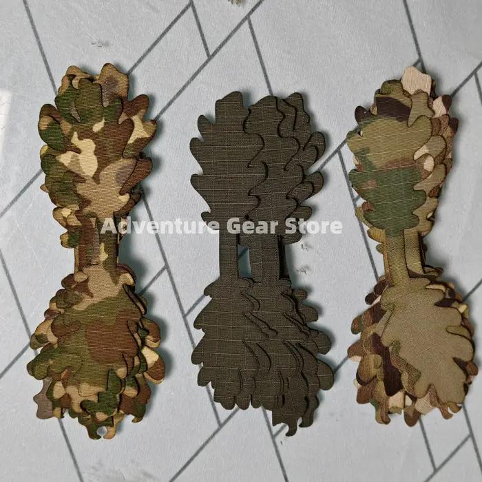Kit 15 pièces bandes camouflage double face ghillie, matériel vêtements tactiques bricolage chasse