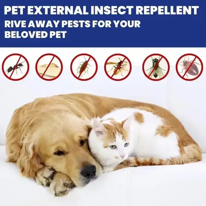 Spray anti-tiques naturel pour chiens chats animaux domestiques protection externe peau saine hygiène soins animaux de compagnie
