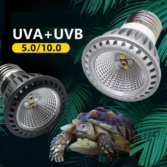 UVA – lumière Led UVB pour Reptiles, plate-forme de nage,lampe animal,lampe terrarium,ampoule uvb uv