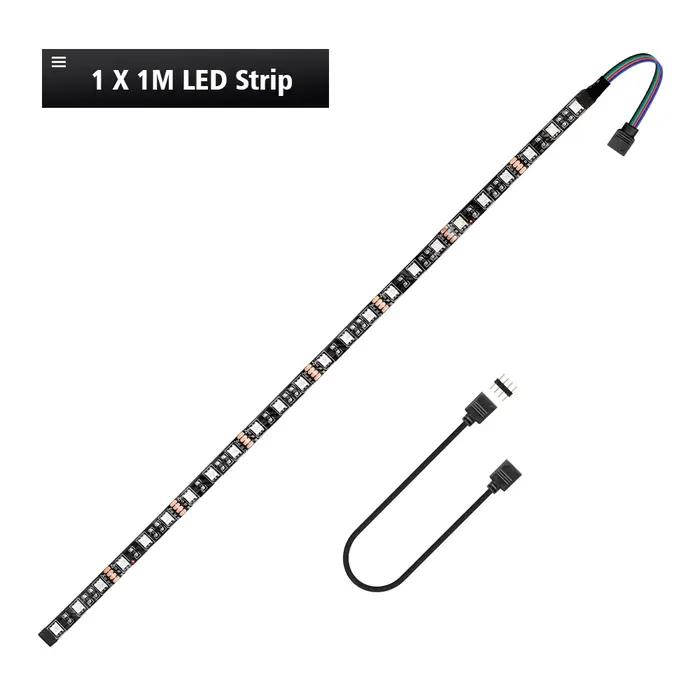 Bande lumineuse LED de jeu RGB 1 à 2/3