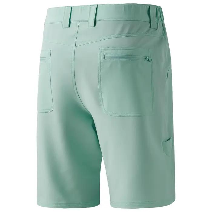 Bassdash-Short Cargo de Pêche pour Homme, vaccage Rapide, Udissolvant 50 + Degrés d'Eau, 26.67cm, FP